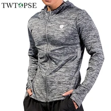 TWTOPSE быстросохнущие мужские спортивные майки для настольного тенниса, ветрозащитная куртка с капюшоном, пальто для бега, фитнеса, тренажерного зала, велоспорта