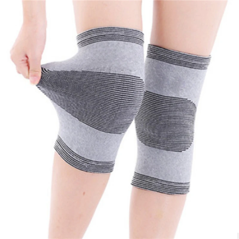 

1 Pair Useful Far IR Infrared Bamboo Charcoal Knee Pads Support Kneecap Knee cap for Adult & Children S M L Size