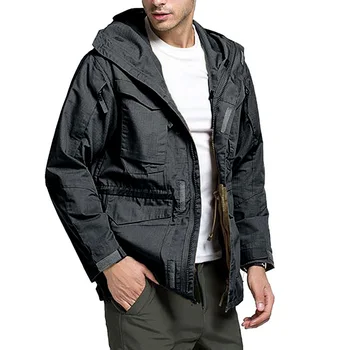 

Fashion Windbreaker Jacket Men Zipper Pocket Long Sleeve Bomber Jacket Casual Hoodies Veste Homme Straight Slim Jacket Hombre