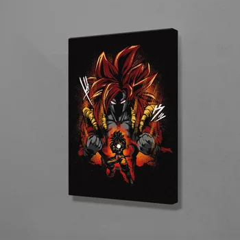

Gogeta ssj4 Dragon ball super Painting poster Wall Decoration Art Canvas Prints For Living Room Home Bedroom Decor