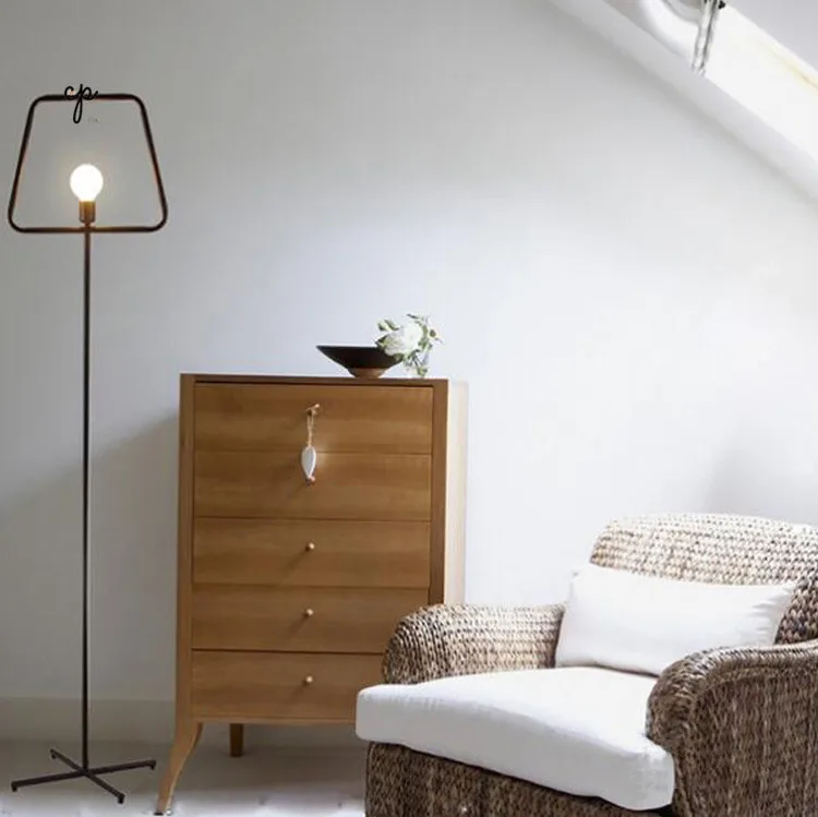 Individual Creativity Floor Lamp Vintage Minimalism Living Room Bedroom Study Modern Fashion Simple Individual Lamp Floor Modern