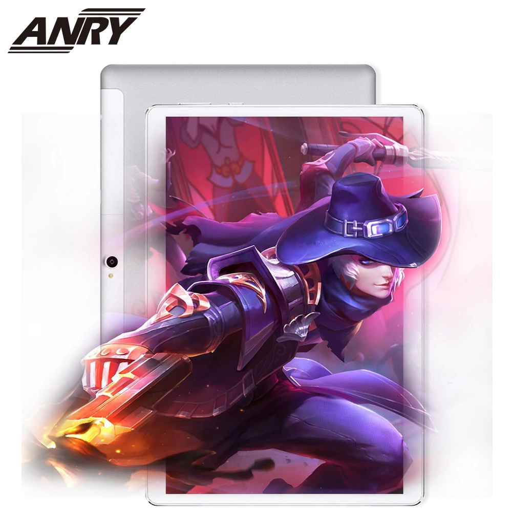 Планшет ANRY Phablet экран 10 1 дюйма MTK6797T X25 8000 мАч Android 8 13 МП десять ядер 64 Гб ПЗУ 4 ОЗУ