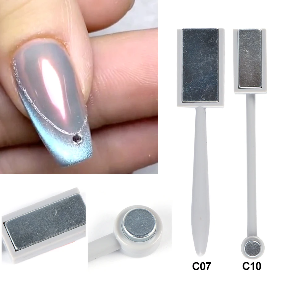 1pcs Cat's Eye Manicure Magnet Stick For Gel Nail Polish 3D Line Strip Multi Shape Design Magnetic Pen Board Tools LA1612