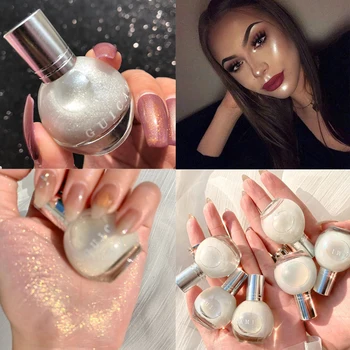 

Bulb Shape Diamond Shine Liquid Highlighter Face Body Makeup Cosmetics Brighten Shimmer Illuminator Glow Highlight Countour