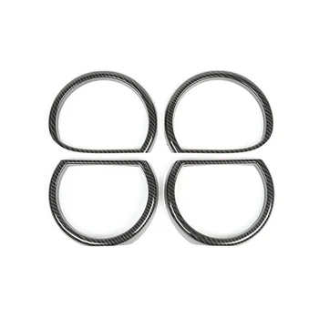 

For Dodge Challenger 15+ Decoration Trim Carbon Fiber Black Set Surrounds