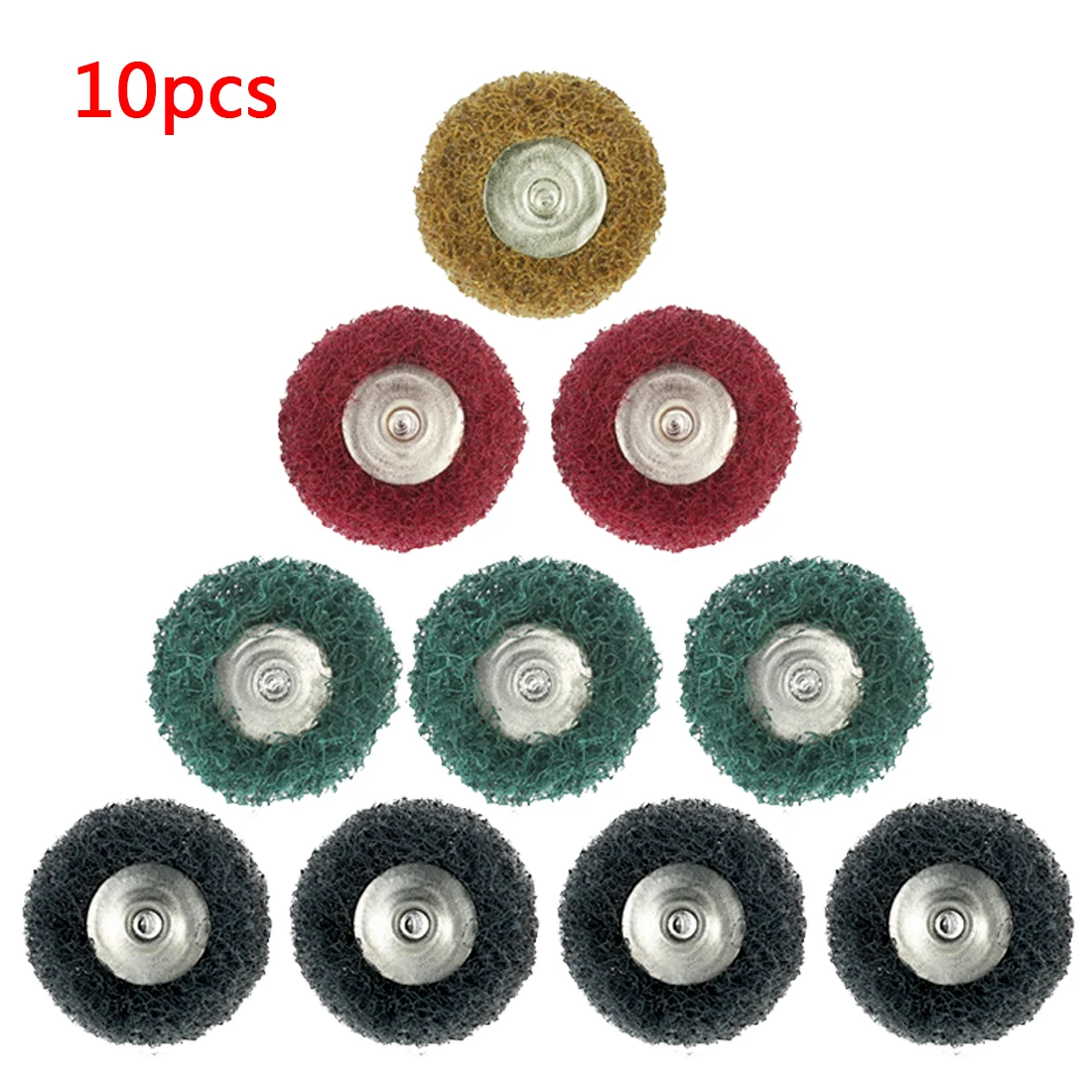 Polishing Wheel Scouring Pad Brush Nylon Grinding Sanding Head Abrasive