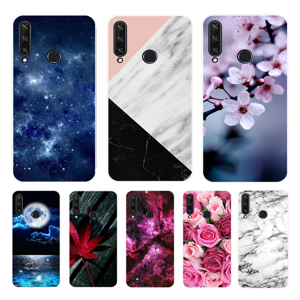 Противоударный чехол для Huawei Y6P мягкий силиконовый из ТПУ Y8P Y8s Y5P чехлы телефонов Y