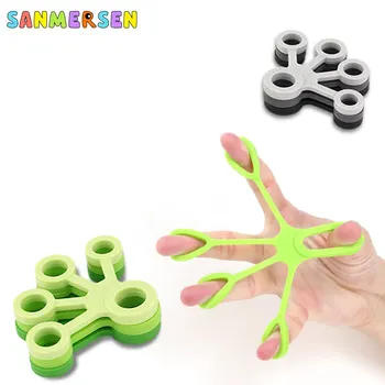

Sector Silicone Finger Puller Hand Finger Strengthener Grip Resistance Trainer Power Expander Children Indoor Outdoor Sports Toy