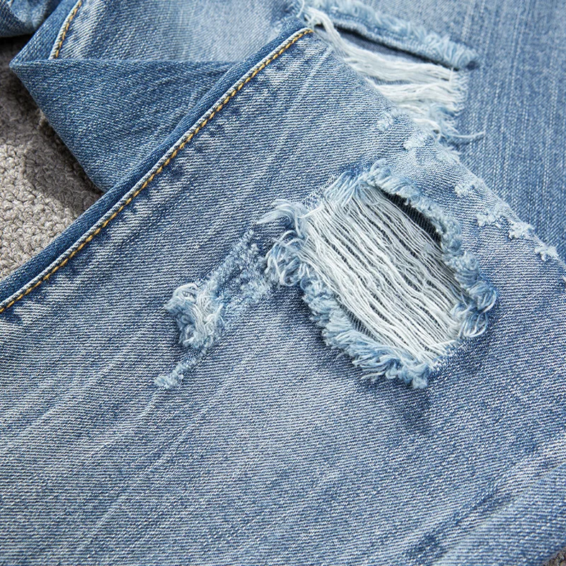 Осенние и зимние рваные джинсы для женщин, большие размеры, женские джинсы со шнуровкой для уличной одежды, свободные шаровары, Брюки с карманами