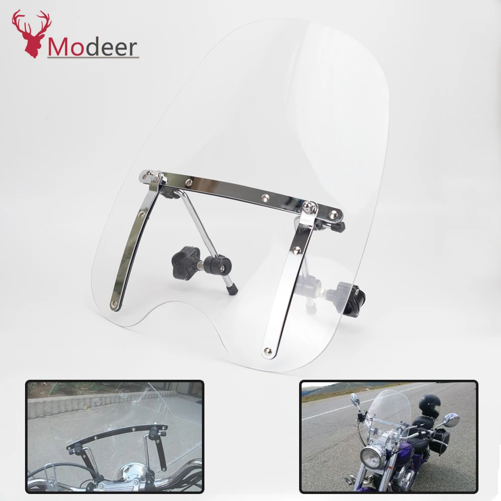 Новые аксессуары для мотоцикла rbike 7/" и 1" универсальная ветровая защита moto rcycle для Harley Davidson Honda Suzuki Yamaha Dyna Fatboy