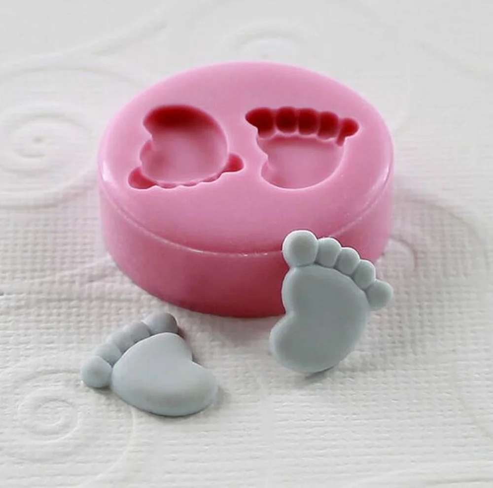 

Very Very Tinny (12mm)Mini Feet/Foot Shape Candy Candle Mold Silicone Cake Baking Tools Plaster Resin Mould DIY Handmade Crafts