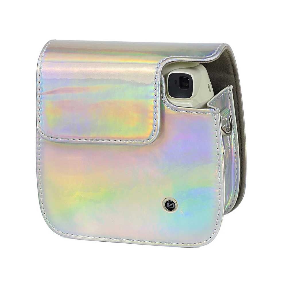 Волшебная лазерная сумка для камеры Fujifilm Instax Mini8/8+/9 Polaroid Funda Objetivo чехол для камеры протектор Instax Mini 9 чехол фотосумка