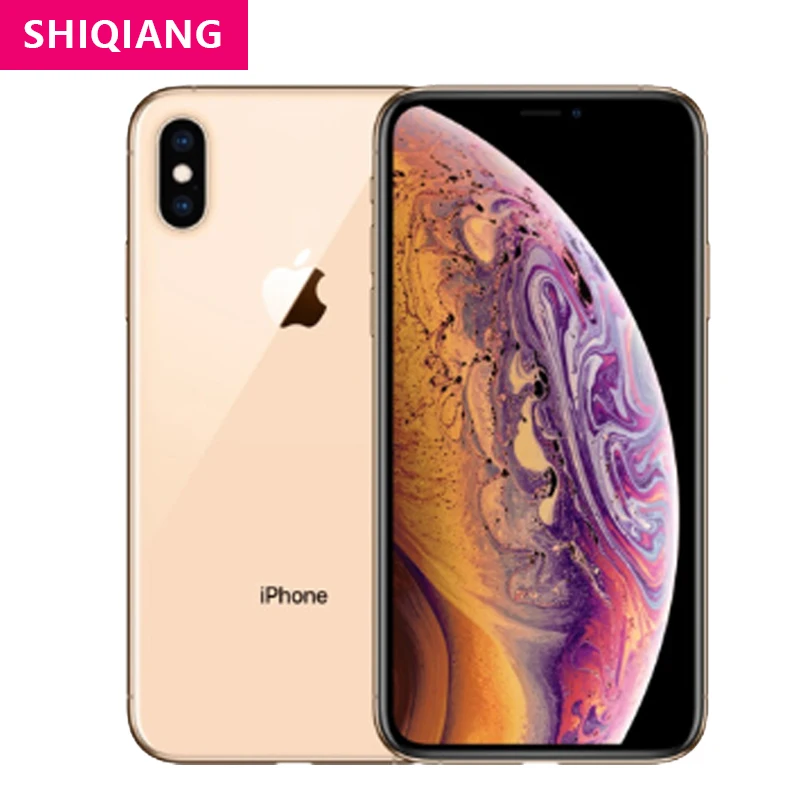 Разблокированный сотовый телефон Apple iPhone XS б/у экран 5 8 дюйма 64 ГБ/256 ГБ ОЗУ десять