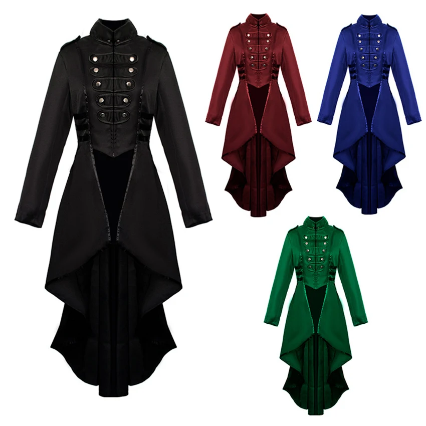 Костюм для косплея Женская куртка средневековое пальто взрослых женское