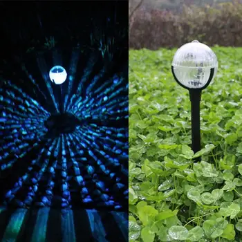 

Solar Power Buried Light Ground Lamp Disk Lights 100 Ma 7 Color Mode Durable Eco-Friendly Path Way Garden Decking Home Outdoor