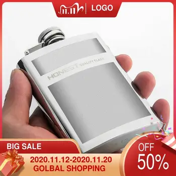 

High-End 304 Stainless Steel 4 Oz Mini Hip Flask Outdoor Portable with Men's and Women's Gifts stainless steel hip flask