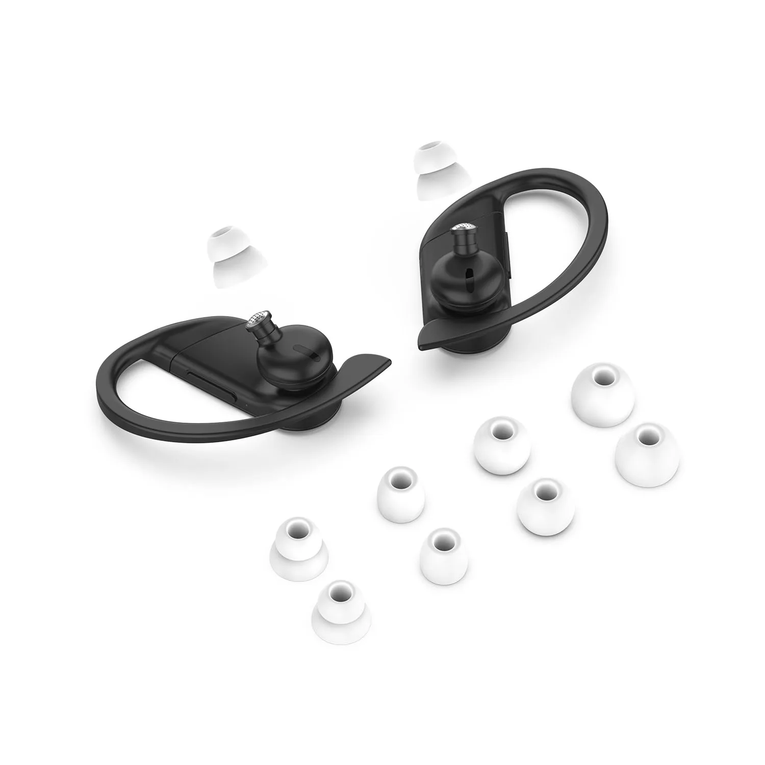 Universal Silicone Earphone Earbuds Bluetooth Headset Waterproof for Beats Powerbeats Pro / 3 Magic Sound Wireless Accessories