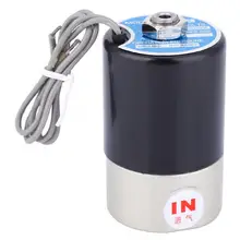 Ручной заподлицо клапан G1/8 2 положения 3 способ нормально закрытый Электрический электромагнитный клапан Q23XD-2L Электрический магнитный клапан