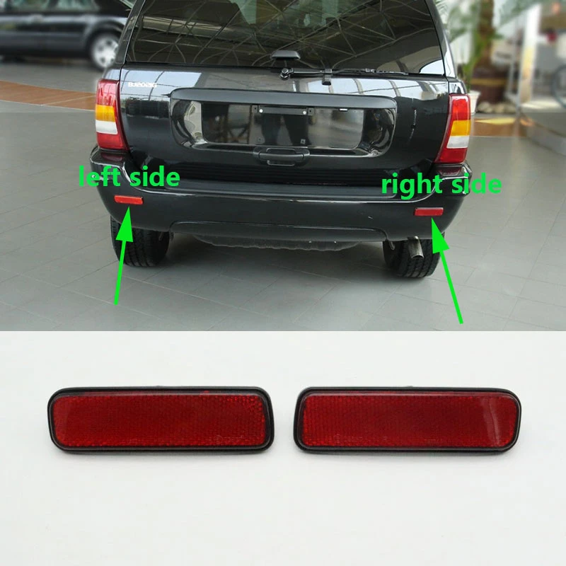 Für Jeep Grand Cherokee 1999 2000 2001 2002 2003 2004 2005 2006 Auto Hinten  Stoßstange Reflektor Bremslicht Marker Lampe|Signallampe| - AliExpress