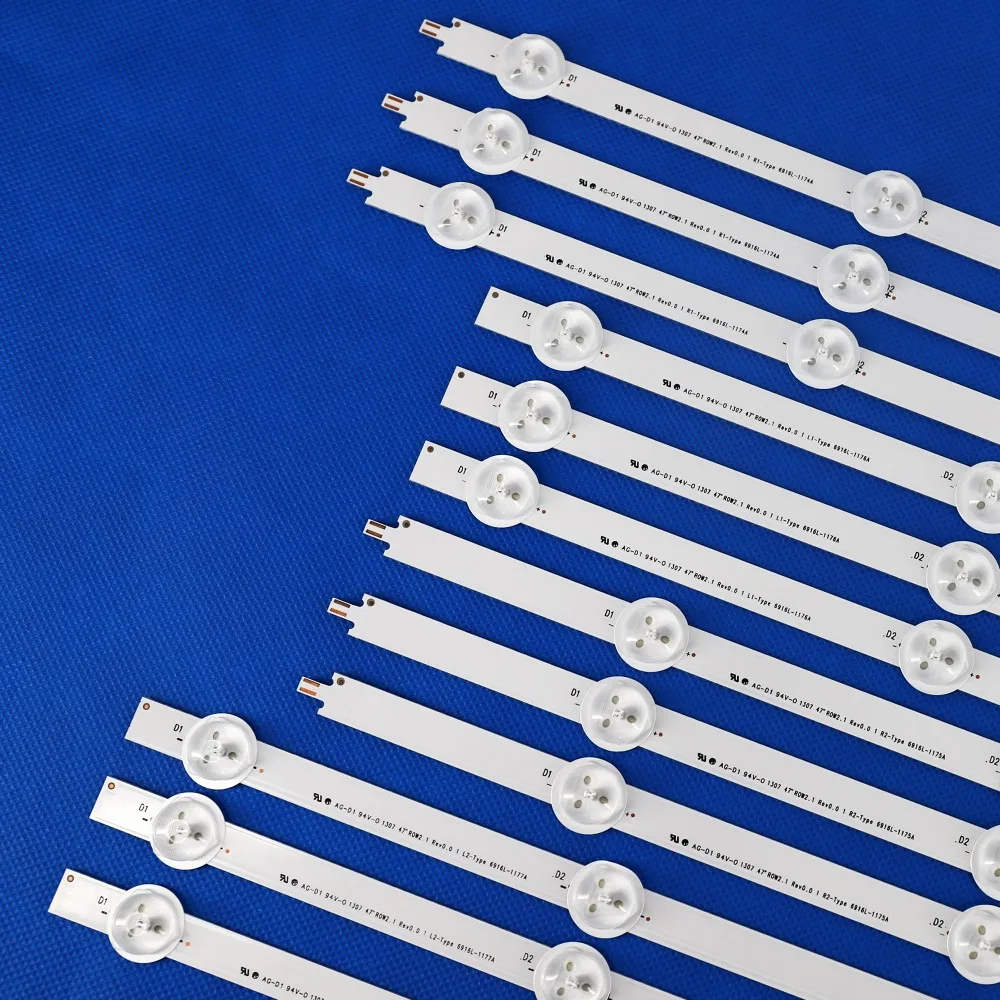 LED Backlight Strip Replacement Kit Compatible with LG 47