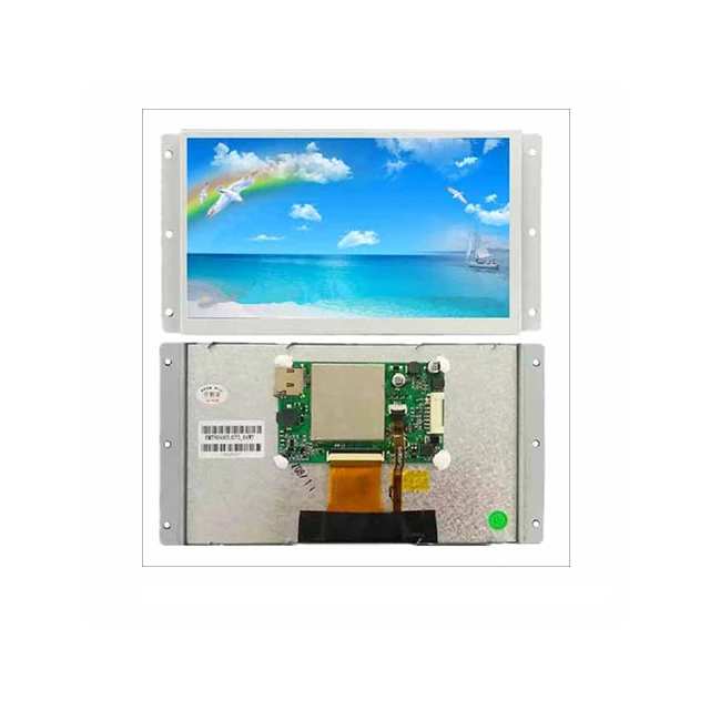 

A15-- DMT80480L070_04WT 7 inch serial screen cost-effective instruction screen Resistive touch screen 65K Colors, UART LCM