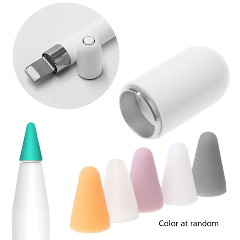 

Magnetic Replace Pencil Cap + 5 Stylus Pencil Cap Cover For iPencil 1st 2st Pen