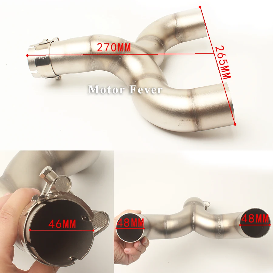 Мотоциклетная выхлопная Соединительная труба адаптер средняя для Бенелли 600 300