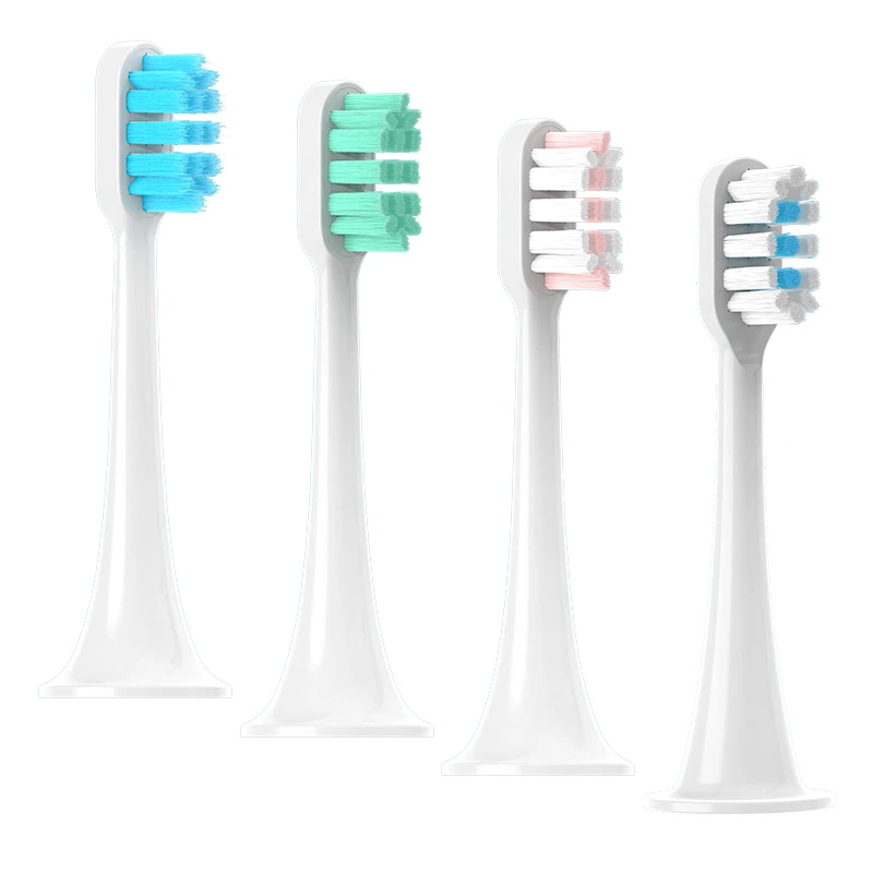 Replacement Brush Heads For Xiaomi Mijia T300 T500 T700 Electric Toothbrush Nozzles With Dust Cover Sealed Package Soft Bristle for toothbrush heads