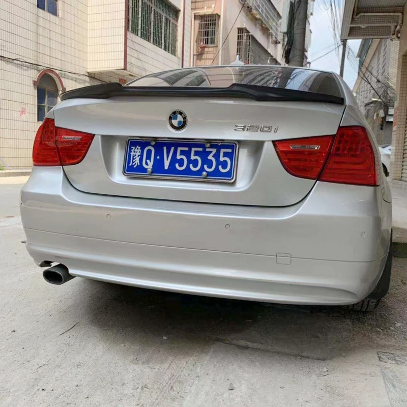 Для bmw E90 спойлер E90 и E92 M3 задний спойлер багажника из углеродного волокна 318i 320i 325i 330i 2005-2011 E90 седан заднее крыло