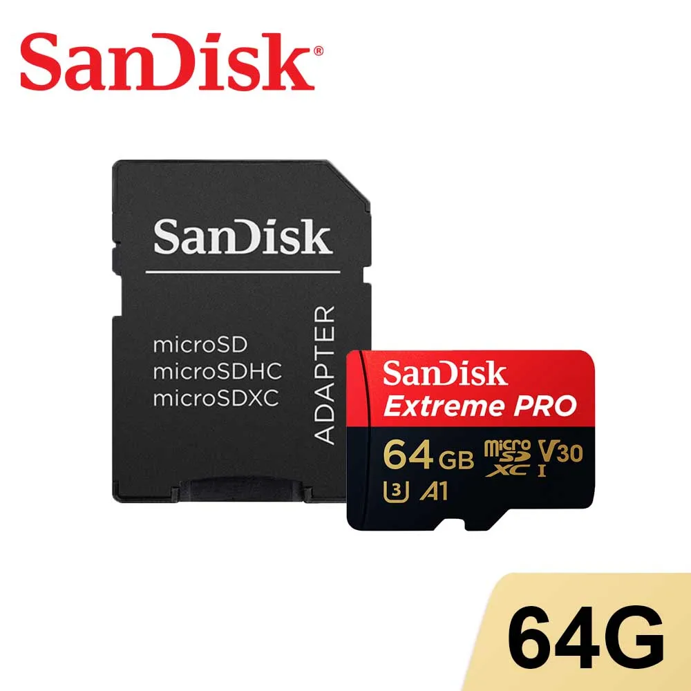 SanDisk Extreme Pro SDXC UHS-I Micro SD Flash Card MobileMate USB 3.0 microSD Card Reader Memory Card V30 A2 4K for Camera Drone 4gb sd card Memory Cards