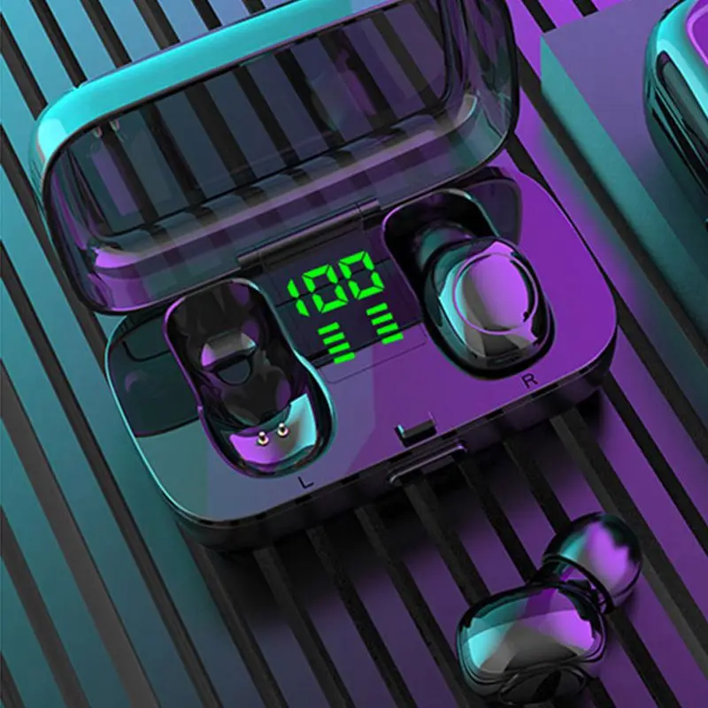 Высокое качество TWS Bluetooth 5,0 наушники настоящие Спортивные Беспроводные наушники-вкладыши стерео бас Bluetooth гарнитура Мини-наушник