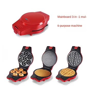 

Multi-Function Breakfast Maker Donut Cake Machine Sandwich Waffle Machine Thin Pancake Machine Egg Roll Machine