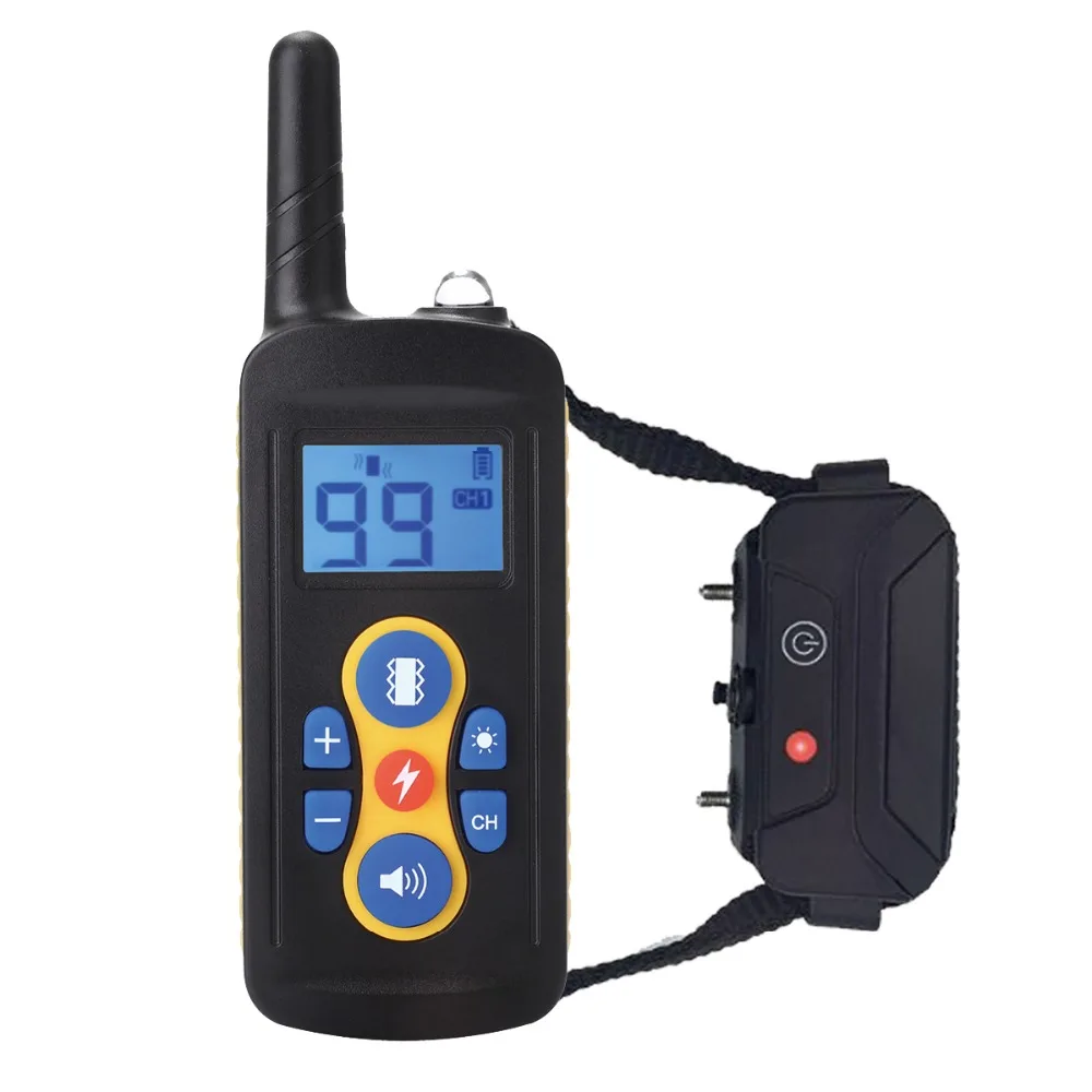 

Waterproof Reflective Dog Training Collar Remote Vibration/Electric Shock/Sound Control Electronic Bark Stopper New Design