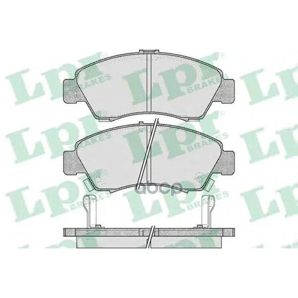 Колодки Тормозные Honda Civic 1.3-1.6 91-01/Jazz 1.2/1.4 02- Передние Lpr 05p558 Lpr арт. 05P558