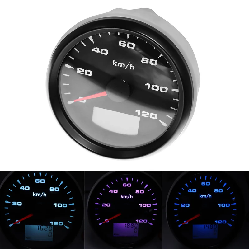 GPS Tachometer Tacho Geschwindigkeitsmesser-Messgerät Digital FürBoot Auto 