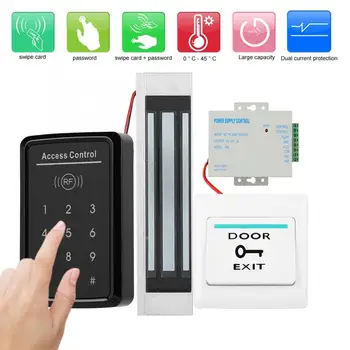 

RFID 125KHz Card Reader Password Access Control System 180KG Electromagnetic Lock