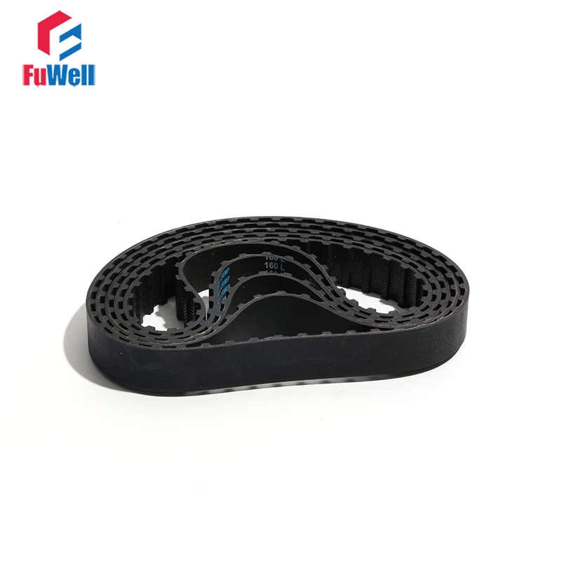 

Timing Belt L Type 270L/280L/290L/300L/310L Black Rubber Toothed Belt 12.7/15/20/25/30/38mm Belt Width Transmission Pulley Belt