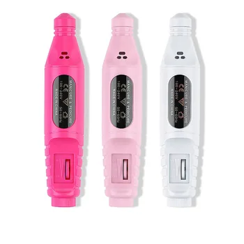 

1Set Electric Nail Drill Machine Kit USB Charging Manicure Machine Pedicure 6 Bits Sanding Buffer Nail File Nail Art Pen