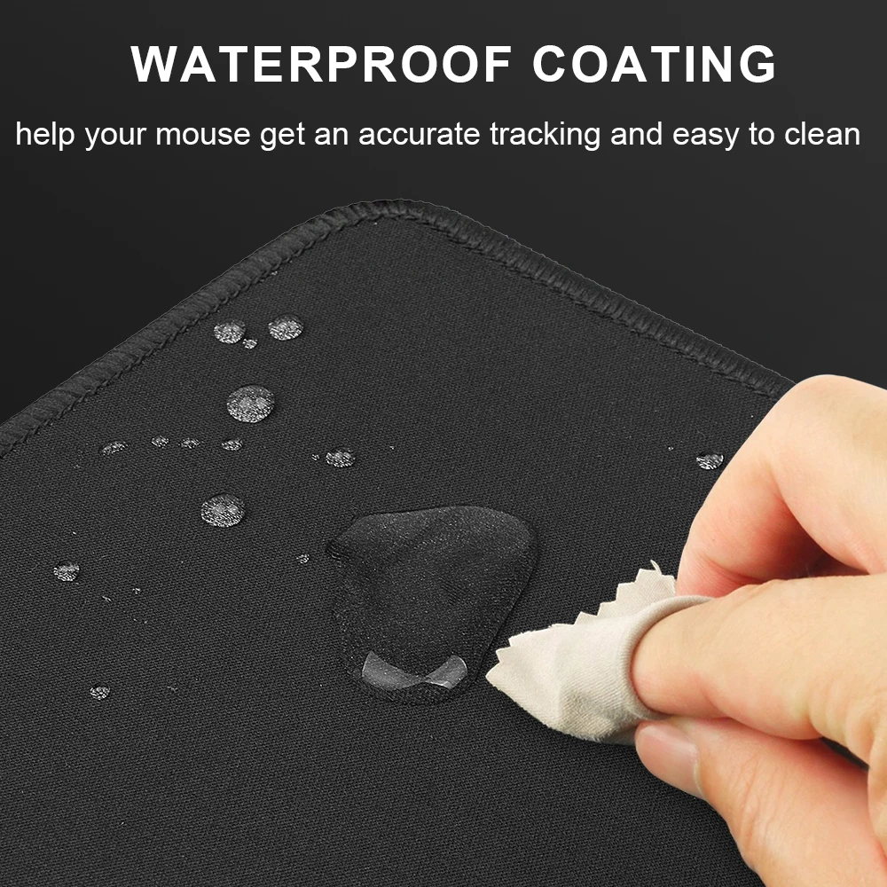 TeckNet 320x240x3mm Waterproof Anti-slip Gaming Mouse Pad PC Computer Gamer Mousepad Rubber Mouse M