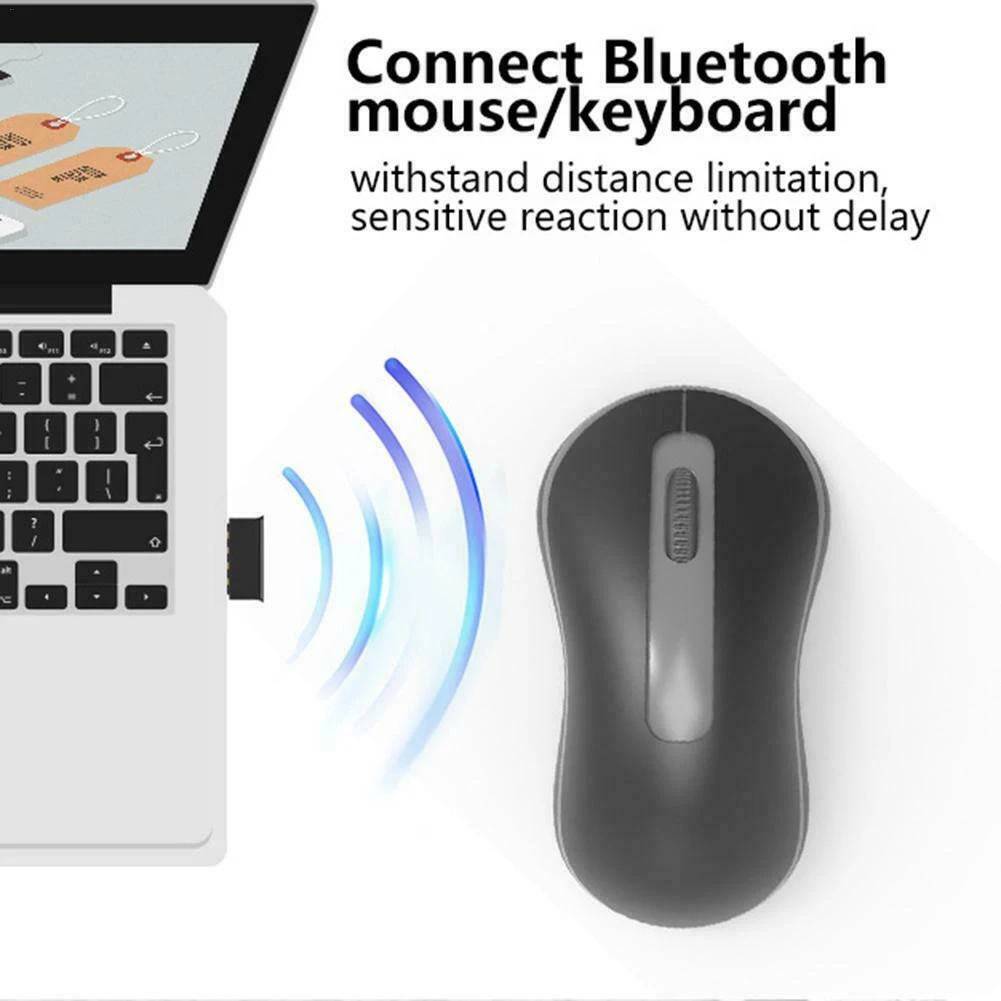 Bluetooth adapter Nano USB Bluetooth 5.0, wireless audio stick receiver for PC Windows 10 8 7