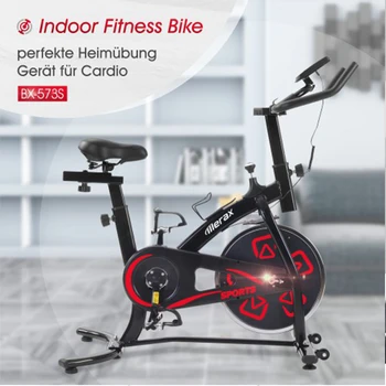

Fitness Bike For Home Exercise Bike Comfortable Seat For Cardio Training Home Indoor Cycling Trainer Adjustable Seat Handlebar