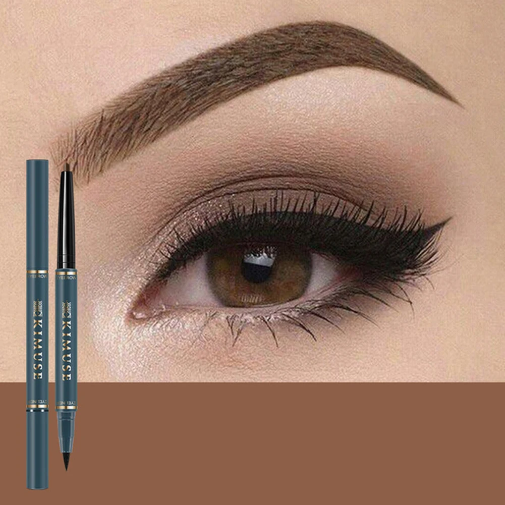 

Eyebrow Pencil And Eyeliner Makeup Cosmetics Double-Ended Volume 2 In 1 Set Kit Eyelash Eyeliner Eye Makeup For Women Girls