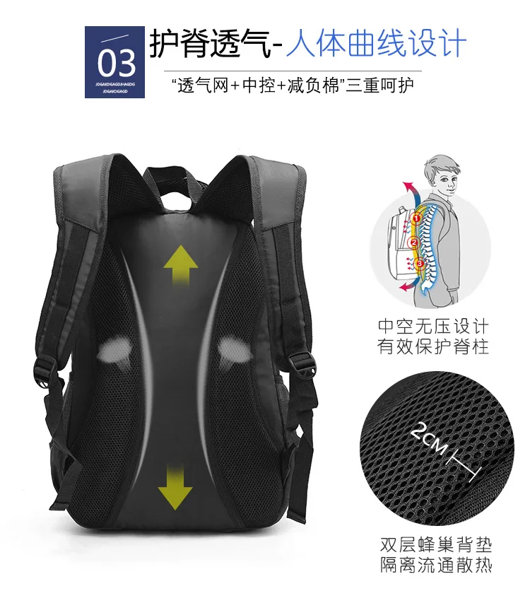 Natural Fish Young STUDENT'S BOY'S GIRL'S School Bag 2-4-6 Grade Relaxation Spine-Fashion Schoolbag for Elementary School Studen