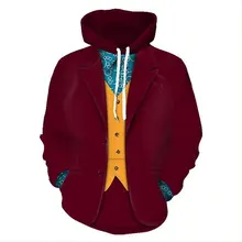 Мужской модный свитер аниме фильм вокруг свитер в стиле клоуна Косплей личности тренд свитер пуловер