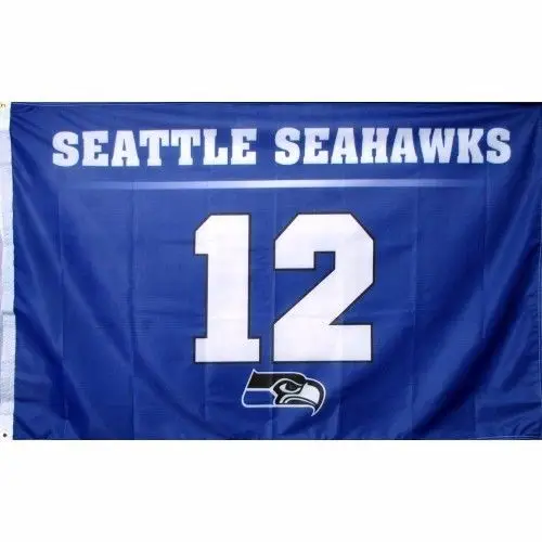 3ft x 5ft3 x5ft Seattle Seahawks 12th с принтом «человек баннер, флаг из полиэстера Размеры 150*90 см