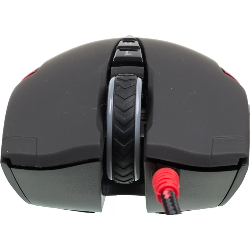 Мышь A4 Bloody V2M черный/красный оптическая(3200dpi) USB игровая(8but