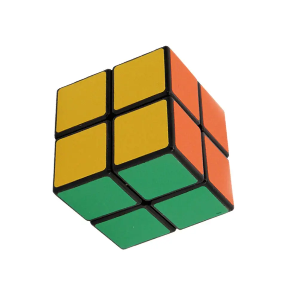 Классические игрушки 2x2x2 5 см скорость для красочный магический куб головоломка Cubo Magico наклейка для детей обучающая игрушка
