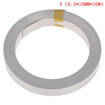 

10M 10mmx0.2mm Ni Plate Nickel Strip Tape For Li 18650 26650 Battery Spot Welding