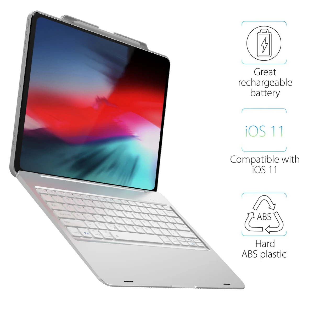 US Keyboard Case For iPad Pro 12.9 2018 Bluetooth Keyboard Tablet Case Protector Set With 13 Inch U