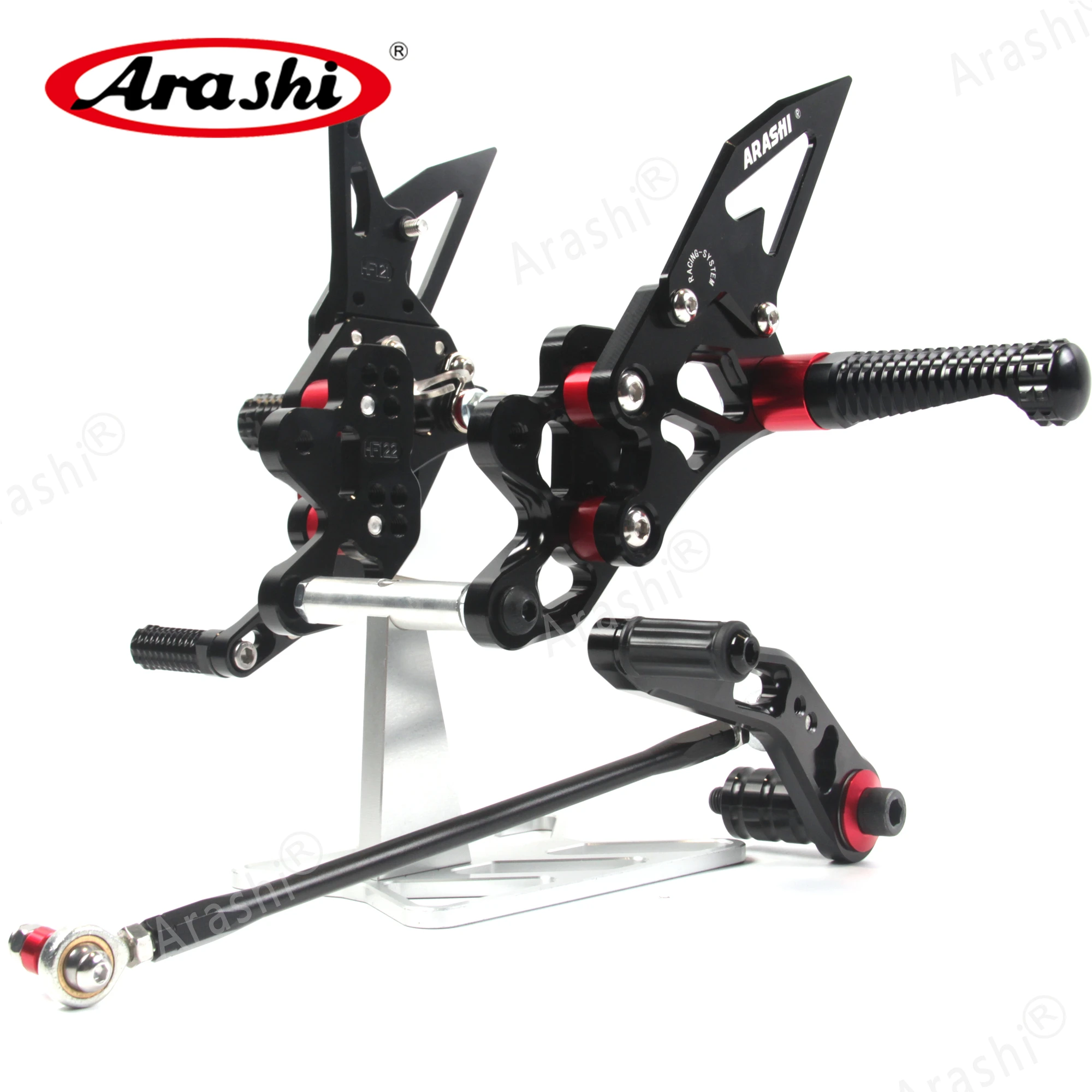 Arashi мотоциклист Регулируемые подножки для SUZUKI GSXR GSX-R 600 750 2006-2010 CNC Rearset подножки GSX R 600cc 750cc